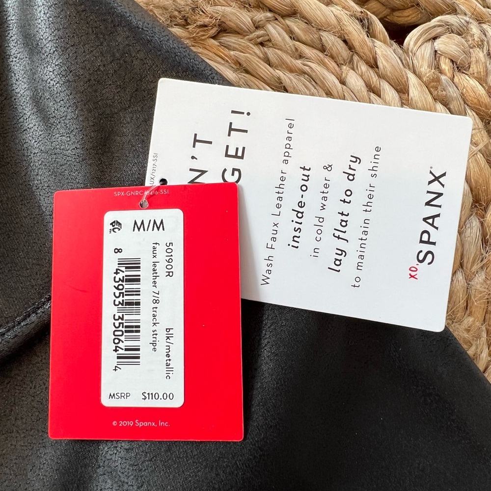 NWT Spanx Leggings- Size M - Picture 3 of 5